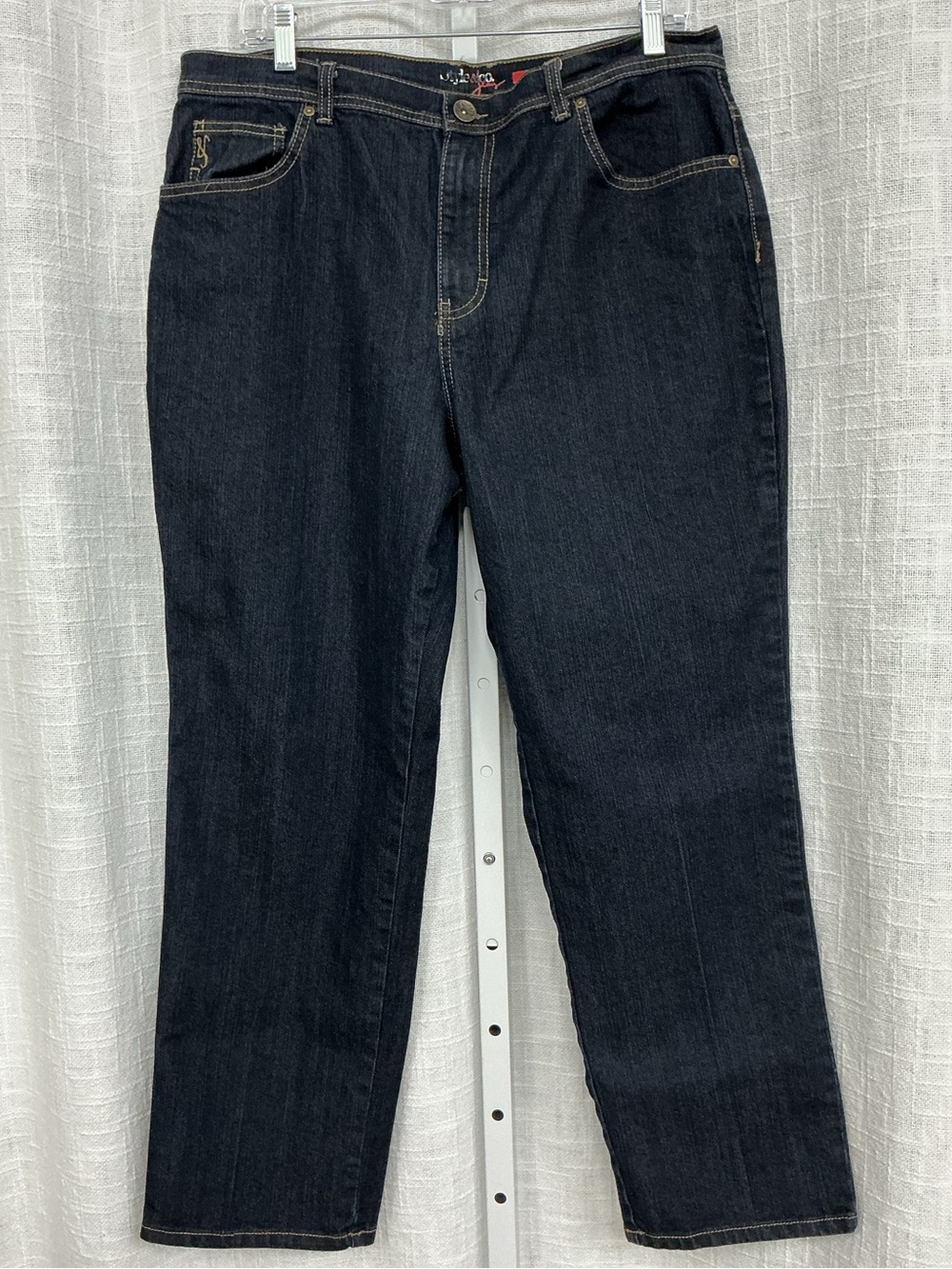 Style & Co. Dark Indigo Straight-Leg Jeans